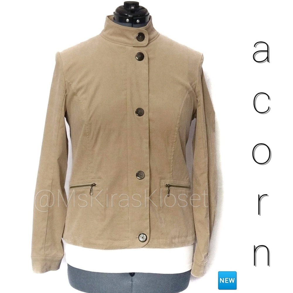 🆕 Corduroy Racer Jacket NWOT